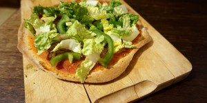 Beitragsbild des Blogbeitrags Gesunde Pizza 