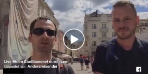 Beitragsbild des Blogbeitrags [Live-Video] Stadtbummel in Lviv/Lemberg 