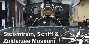 Beitragsbild des Blogbeitrags Holland Ausflugsziele: Stoomtram Dampflokfahrt, Schiff und Zuiderzee Museum in Enkhuizen (Video)