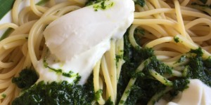 Beitragsbild des Blogbeitrags Pasta – Bärlauch – Mozzarella di Bufala – Glück auf meinem Teller