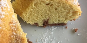 Beitragsbild des Blogbeitrags Zabaione Marmor Guglhupf in Mini Format