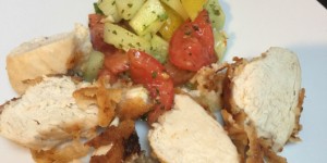 Beitragsbild des Blogbeitrags Hühnerschnitzel mit Monschauer Senf mit grünem Pfeffer
