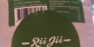 Beitragsbild des Blogbeitrags Paprikapfanne mit Kohlsprossen und Ingwer mit Rii Jii Bio Basmati-Reis 