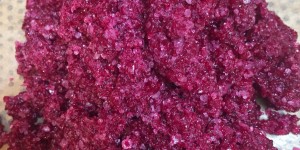 Beitragsbild des Blogbeitrags Was für eine Farbenpracht! Rote Rüben Salz mit Meersalz 