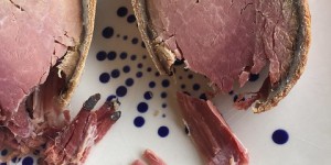 Beitragsbild des Blogbeitrags Osterschinken im Brotteig