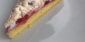 Beitragsbild des Blogbeitrags Beerentorte mit Baiser