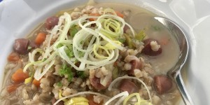 Beitragsbild des Blogbeitrags Graupeneintopf – ein Rezept gegen die Kälte