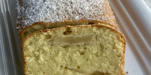 Beitragsbild des Blogbeitrags Neues Sonntagskuchen Rezept: Apfelschichtkuchen