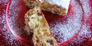 Beitragsbild des Blogbeitrags Jenseits von Rosinen und Zimt,..Topfenstollen im exotischen Style 