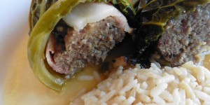 Beitragsbild des Blogbeitrags Kohlrouladen mit Speck