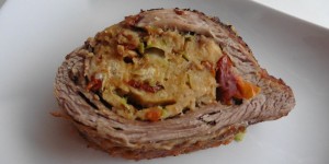 Beitragsbild des Blogbeitrags Vorfreude auf Italien: Italienisch angehauchte gefüllte Jungrindbrust