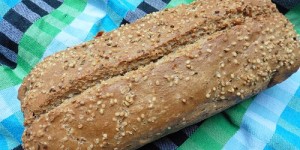 Beitragsbild des Blogbeitrags #bbd84 – Sandwichbrot mit  Haferflockenmehl und Schälhanf 