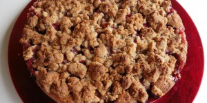 Beitragsbild des Blogbeitrags Reise beendet und gleich in die Backstube entschwunden, ein Geburtstagskuchen für den besten Ehemann – Zwetschkenkuchen mit Mandel-Zimt Streusel