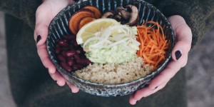 Beitragsbild des Blogbeitrags veggie bowl