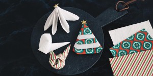 Beitragsbild des Blogbeitrags Servietten falten zu Weihnachten: 3 geniale Servietten-Techniken für die Feiertage! 