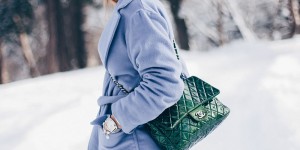 Beitragsbild des Blogbeitrags Mein Winter Key-Piece: Der hellblaue Mantel