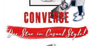 Beitragsbild des Blogbeitrags Shoe of the Month: Converse – Der Star im Casual Style! 