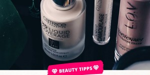 Beitragsbild des Blogbeitrags Meine 5 Makeup Must-Haves aus der Drogerie!
