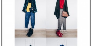 Beitragsbild des Blogbeitrags Was ziehe ich morgen an? 4 dezent farbenfrohe Outfits für den Alltag! 