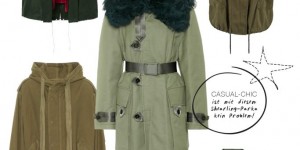 Beitragsbild des Blogbeitrags Das Mode Must-have im Herbst: Der Parka in Khaki