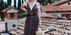 Beitragsbild des Blogbeitrags Old but Gold: Mein Bold Stripes Dress