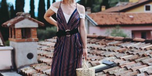 Beitragsbild des Blogbeitrags Old but Gold: Mein Bold Stripes Dress 