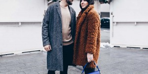 Beitragsbild des Blogbeitrags Pärchen Look: Lässig-elegante Alltagsoutfits in Braun, Grau und Metallic 