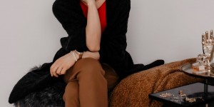 Beitragsbild des Blogbeitrags Jeans Culotte von Zara kombiniert mit einer Oversize Bluse von Minimum 