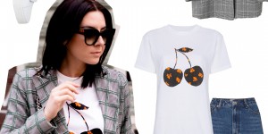 Beitragsbild des Blogbeitrags Outfit Inspiration für ein Frühlingsoutfit mit dezentem Mustermix!