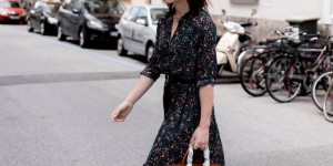 Beitragsbild des Blogbeitrags So style ich mein Midikleid mit Balenciaga Triple S Look Alike Sneakers!