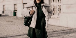 Beitragsbild des Blogbeitrags Winter Outfit mit Saint Laurent Tasche + Shopping-Tipps für Designermode! 