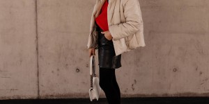 Beitragsbild des Blogbeitrags So gut lässt sich ein Lederrock im Winter kombinieren!