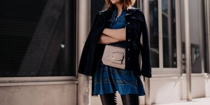 Beitragsbild des Blogbeitrags Kleid über Hose kombinieren? So klappt es mit dem stylischen Frühlingsoutfit!