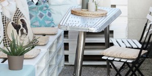 Beitragsbild des Blogbeitrags Homestory: Terrasse mit DIY-Europaletten-Möbel