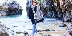 Beitragsbild des Blogbeitrags Ripped Jeans Outfit in Cascais