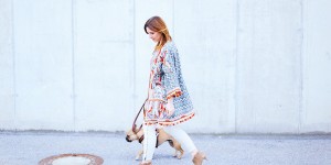 Beitragsbild des Blogbeitrags Boho Jacke und Stella McCartney Schultertasche