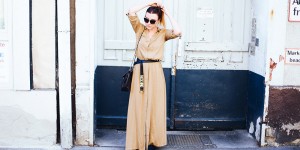 Beitragsbild des Blogbeitrags Maxikleid Outfit mit Mules