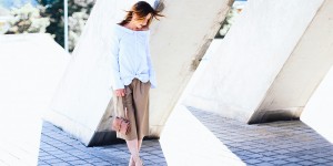 Beitragsbild des Blogbeitrags 9-to-5 Office und After Work Outfit im Sommer!