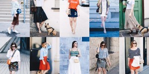 Beitragsbild des Blogbeitrags Sommer-Lookbook: 10 Outfits mit Rock 