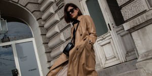 Beitragsbild des Blogbeitrags VEGAN LEATHER TRENCH.