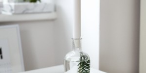 Beitragsbild des Blogbeitrags FESTIVE CANDLE HOLDER DIY 