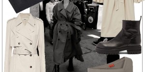 Beitragsbild des Blogbeitrags The Edit: Trench Coats & Chunky Boots 