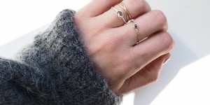 Beitragsbild des Blogbeitrags THE ART OF STACKING RINGS