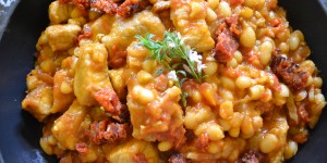 Beitragsbild des Blogbeitrags Schnelles Cassoulet
