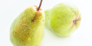 Beitragsbild des Blogbeitrags Birnen-Crumble