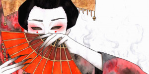 Beitragsbild des Blogbeitrags Evil Geisha: Obsessed with CrypotArt?