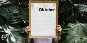 Beitragsbild des Blogbeitrags Freebie Kalender zum Ausdrucken Oktober 2018