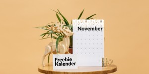Beitragsbild des Blogbeitrags Freebie Kalender zum Ausdrucken November 2018