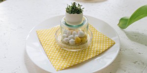 Beitragsbild des Blogbeitrags DIY Ostertisch: Ostereier mit Kresse