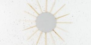Beitragsbild des Blogbeitrags DIY Wanddeko: Sonnenspiegel Teil 1